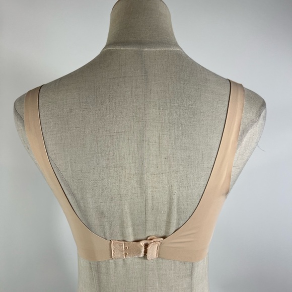 LIVELY Soft Removable Cup Bra Beige Small - Picture 3 of 5